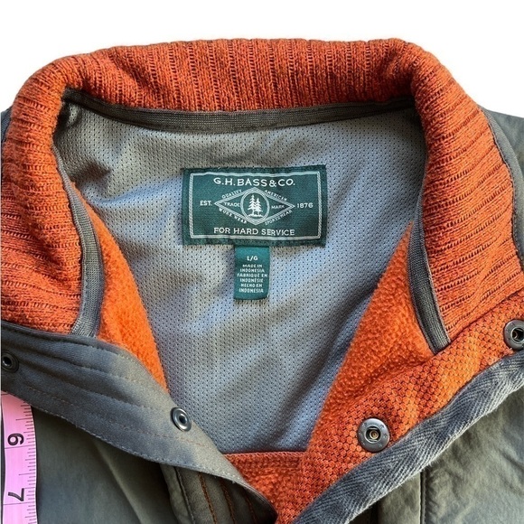 G. H. Bass & Co.| Pullover Jacket size Large. - Picture 3 of 7